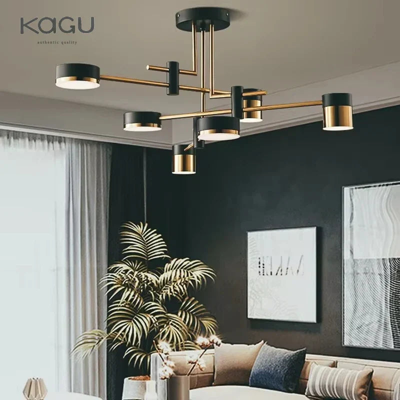 Nordic Chandelier: Luxury Modern Minimalist Living Room Dining Room Bedroom Lamp