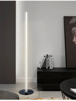 Minimalist LED Floor Lamp for Bedroom & Living Room Decoration with Remote