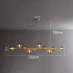 LED Pendant Chandeliers for Modern Living and Dining Room Lighting