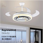 Smart Ceiling Fan Light with Remote Control Silent Design
