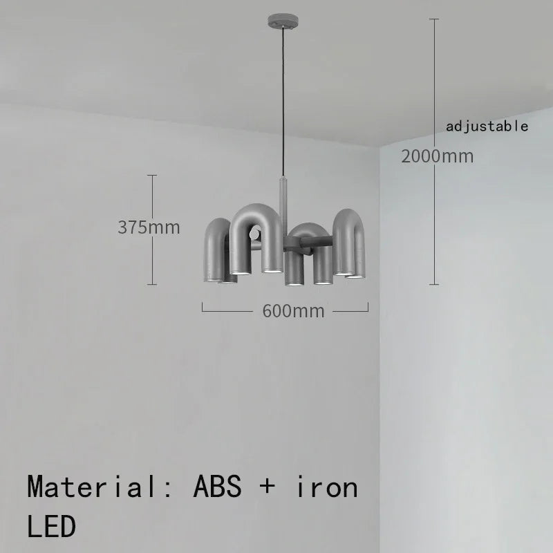 Modern LED Chandelier for Living & Dining Room.
