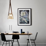 Glass Pendant Chandelier: Modern Leather Belt Luxury LED Lighting for Home Decor