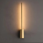 Modern Copper LED Wall Sconce for Bedroom - Luxury Gold Indoor Lighting