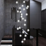 LED Chandelier: Modern Lighting for Living, Dining, and Staircase Areas