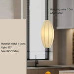 Nordic Silk Chandelier LED Pendant Lights for Home Dining Room