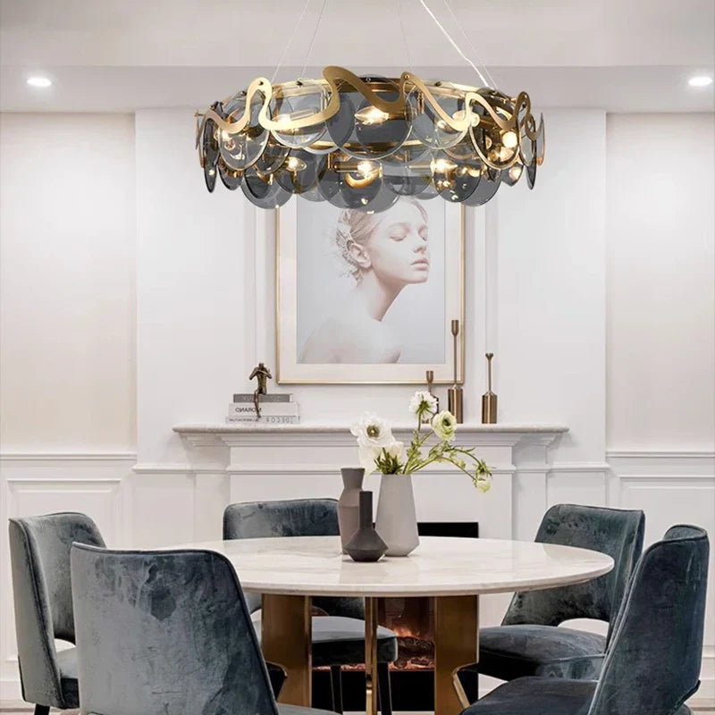 Modern LED Pendant Chandeliers for Living Room & Dining Room