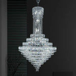Crystal Chandelier: Luxury Modern Staircase & Living Room, Hotel & Villa Lighting