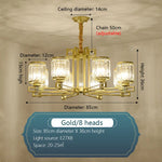 Crystal Chandelier: Elegant Chinese Style Lighting for Living Room, Bedroom, and Study