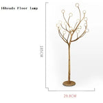 Retro LED Chandelier Living Room Study Bedroom Art Brown Pendant Light