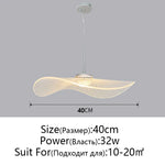 Lotus Leaf Hat Chandelier: Modern Fashion for Living Room & Bedroom