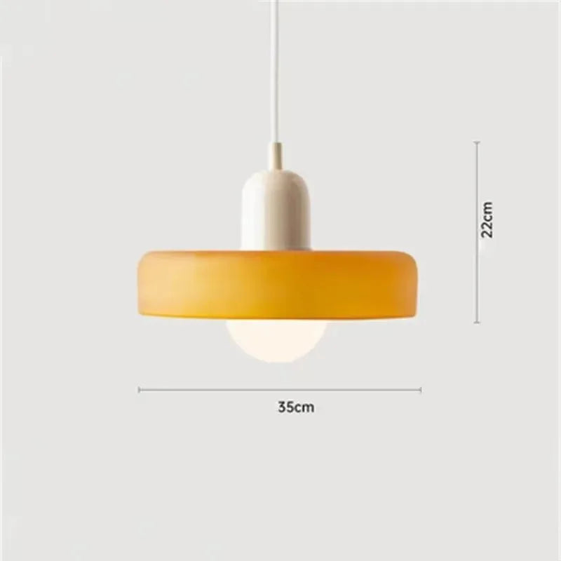 Nordic Glass Chandelier for Home Decor Hanging Lighting Fixtures