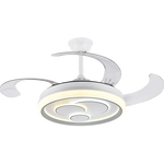 Luxury Chandelier Fan with Light Remote Control - LED Ceiling Fans