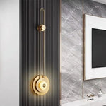Modern Minimalist Strip Wall Lamp for Bedroom TV Background Decor