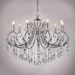 Crystal Chandelier Gold Chrom Nordic LED Luxury Lighting