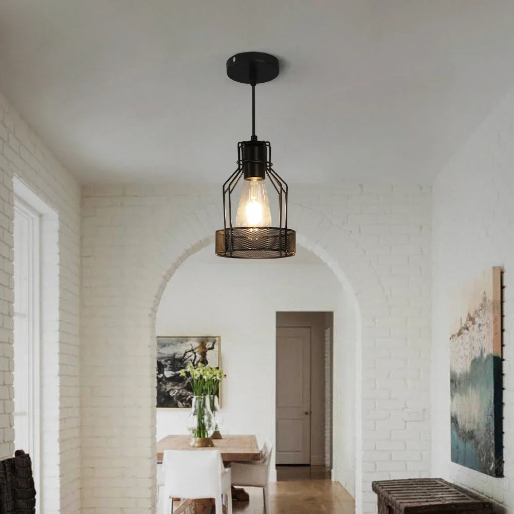 Luxury Crystal Basket Chandelier Pendant Light - Nordic Living Decor Fixture