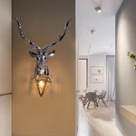 Nordic Antler Deer Wall Sconce Light for Bedroom and Kitchen