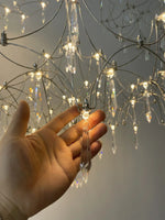 Starry Crystal Chandelier Ceiling Light Luxury Modern Living Room Bedroom Restaurant
