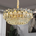 Crystal Light Chandelier: Luxury European Livingroom Lamp 2024 Collection
