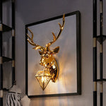 Nordic Antler Deer Wall Sconce Light for Bedroom and Kitchen