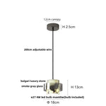 3D Printed Ball LED Pendant Light for Home Decor and Kitchen Lighting
