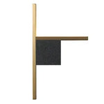 Luxury Villa Wall-mounted Copper Black Brass Wall Lamp for Living Room & Bedroom