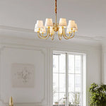 Copper American Chandelier: Modern Luxury for Living Room, Bedroom, and Restaurant