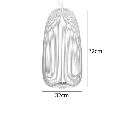 Spokes Bird Cage Pendant Light for Creative Interior Lighting