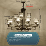 Crystal Chandelier: Modern Luxury Main Light for Livingroom, Hall, and Restaurant