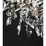 Luxury Crystal Chrome Chandelier Silver Gold LED Tree Branch Chandelier for Living Dining Room