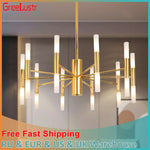 Modern LED Chandelier: Elegant Hotel Hall & Living Room Ceiling Light