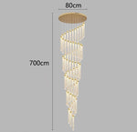 Nordic Home Decoration Stair Chandelier Living Room Dining Ceiling Light