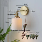Walnut Wood LED Wall Sconce - Modern Nordic Stair Light Fixture