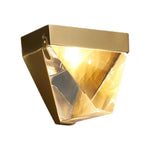 Crystal LED Wall Sconce: Elegant Chrome/Gold Bedside Lamp for Home/Hotel Interiors