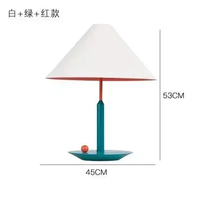 Scandinavia Metal Desk Lamp with E27 Led Bulb for Bedroom
