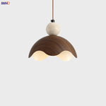 Yellow Travertine Iron Pendant Light - Wabi-Sabi Style Home Decoration Lighting