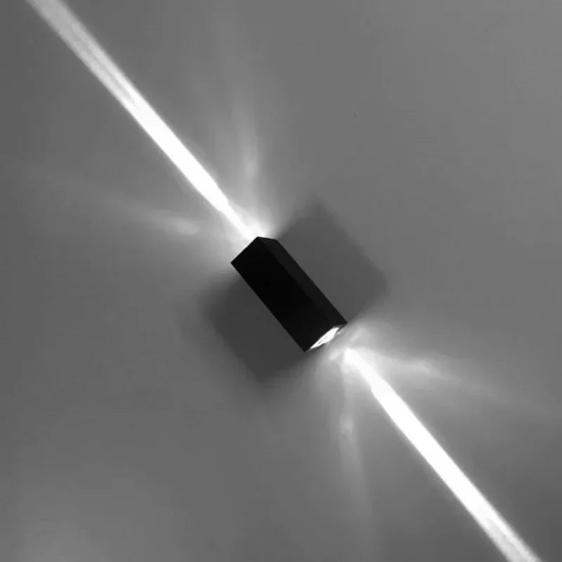 Aluminum Waterproof Porch Spot Wall Lamp: High Power Indoor Outdoor Light