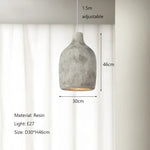 Nordic Wabi Sabi Pendant Lights Chandelier for Home Decor & Bedroom