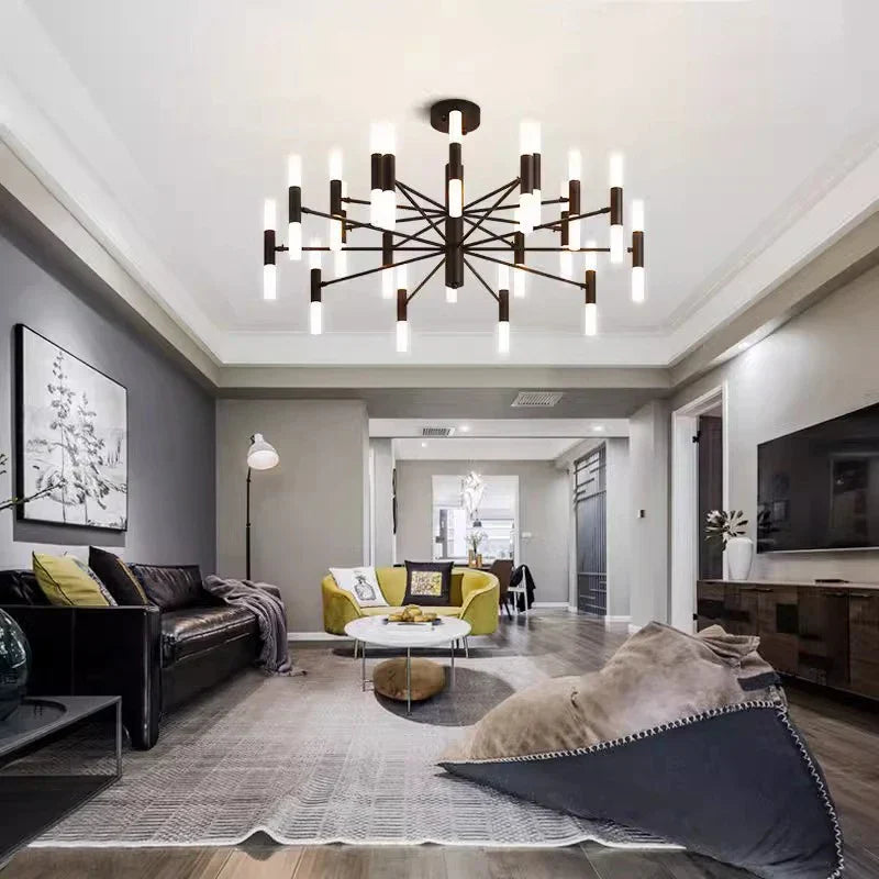 Modern LED Chandelier for Living Room, Salon, Bedroom, Dining Room - Indoor Pendant Lamp