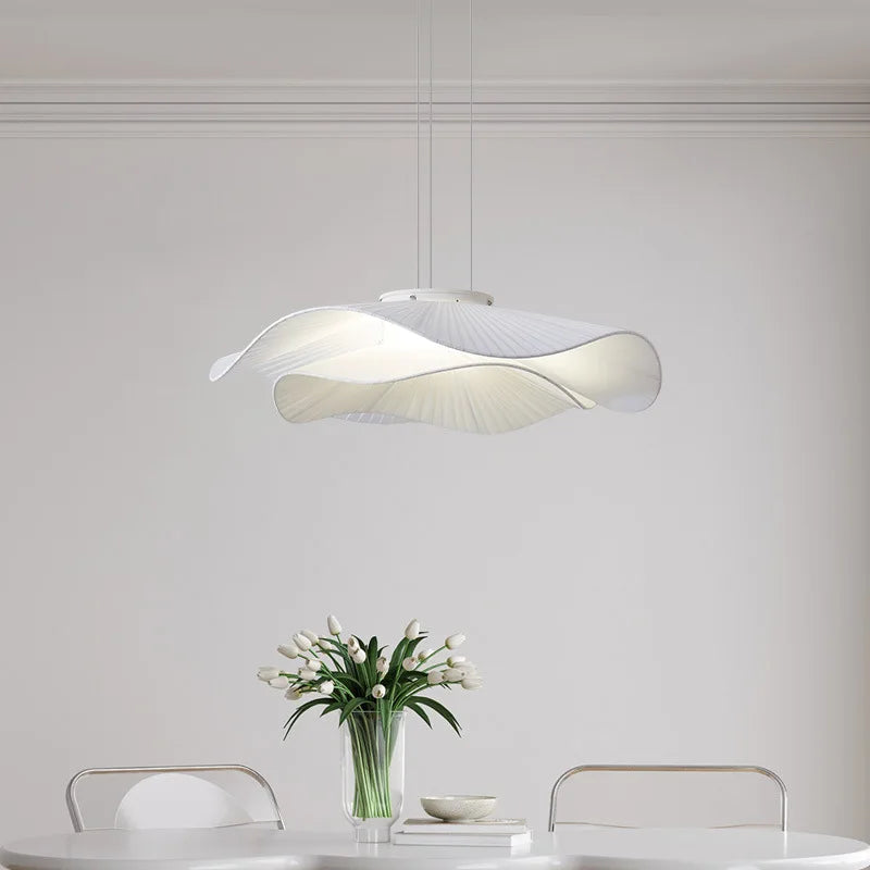 Fabric LED Pendant Chandelier: Modern Nordic Lighting for Dining Room, Bar, Home Decor