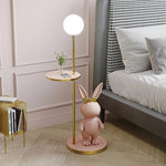 Rabbit LED Floor Lamp for Kids Room Nordic Modern Style