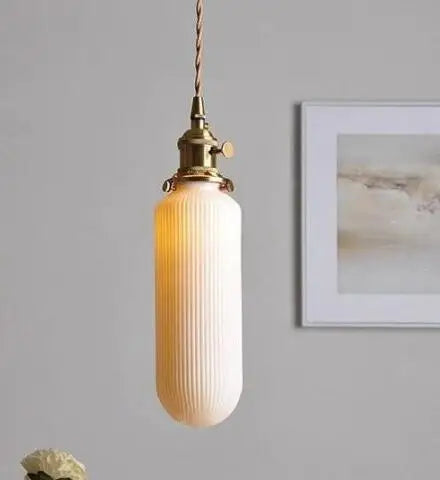Glass Pendant Lights for Bedroom Living Dinning Room Style Fixtures