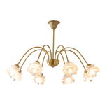 Elegant Flower Chandelier - Modern Retro Medieval Style for Living Room Dining Bedroom