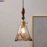 Nordic LED Pendant Lamps, Copper Glass Hanging Lights for Home Decor