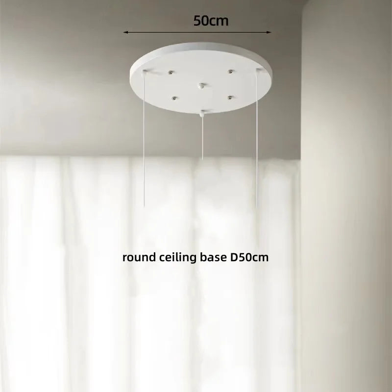 Minimalist E27 LED Pendant Light Chandelier for Dining Room