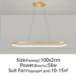 Modern LED Pendant Lamp for Living Room, Restaurant, Bedroom Decor - Remote Control