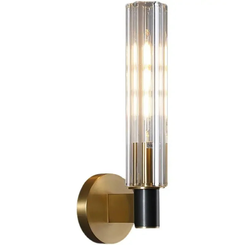 Luxe Copper Wall Lamp for Bedside, Corridor, Reading Room, TV Background