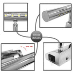 Stainless Steel Luxury Wall Mounted LED Wall Light Fixture