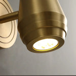 Brass Wall Lamp: Postmodern Minimalist Nordic Style for Bedroom, Apartment, or Living Room