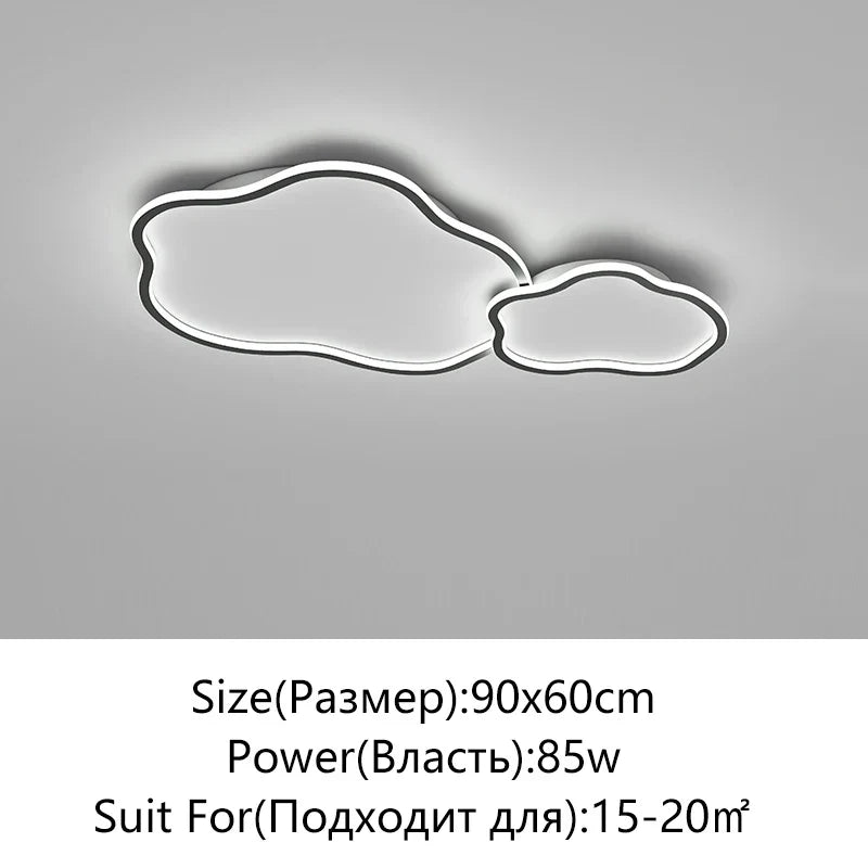 LED Ceiling Light: Minimalist Home Lighting Fixture for Living Room, Bedroom, Kitchen