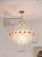 Crystal Chandelier: Elegant Retro Lighting for Bedroom, Dining, Living Room & Cloakroom